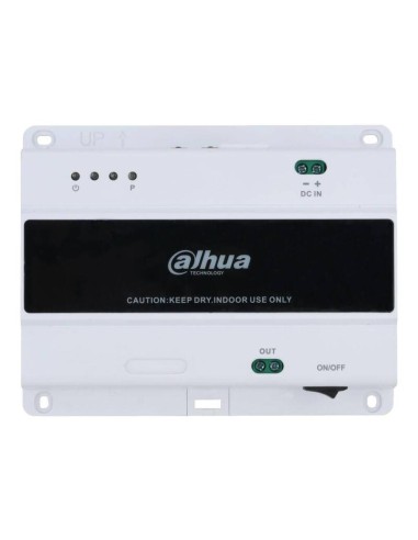 Dahua Vtns1001b-2-a Switch 1 Puerto 2-hilos Para Vto Dahua, 48vdc Incluye Fuente