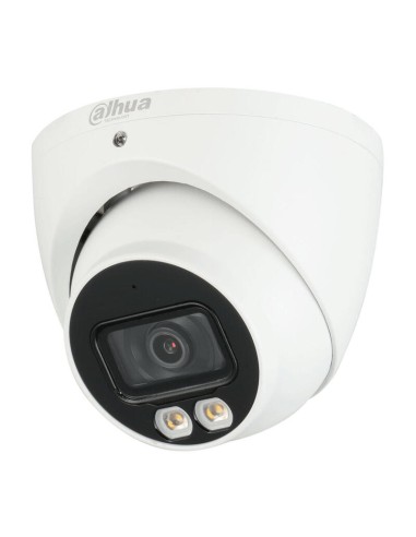 Dahua Hac-hdw1239t-il-a-0280b Domo Hdcvi 4en1 2m 1080p Full Color Wdr Iluminación Dual Led40m/ir40m 2.8mm Ip67 Mic