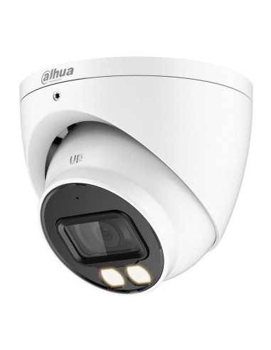 Dahua Hac-hdw1509t-il-a-0280b Domo Hdcvi 4en1 5m Full Color Wdr Iluminación Dual Led40m/ir40m 2.8mm Ip67 Mic