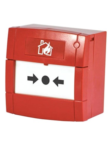 Notifier M3a-r000sg-stck-01 Pulsador De Alarma Por Rotura De Cristal Na O Nc, De Color Rojo Para Sistemas Convencionales