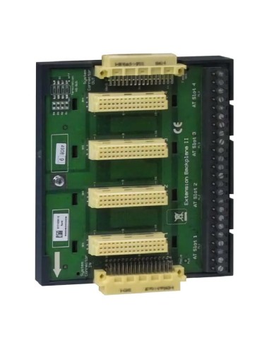 Esser Fx808322 Placa Base Con 4 Slots Y Terminales Para Conexión En Posición Izquierda O Superior Para Conectar Hasta 4 Mó...