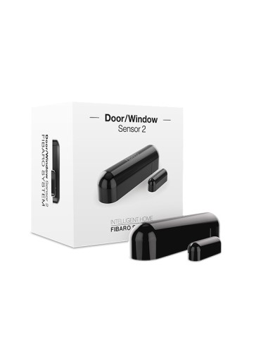 Fibaro Fgdw-002-3 Zw5 Sensor De Puerta / Ventana Inalámbrico Negro