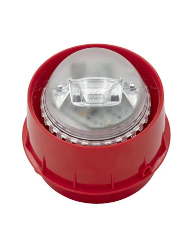 Notifier Wrl-rc-i02 Flash Direccionable Rojo Y Aislador Incorporado En54/23 Categori´a W