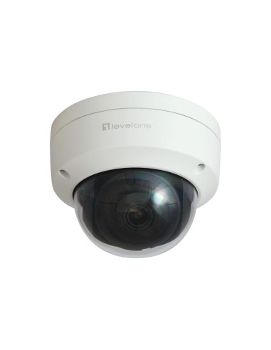 Levelone Ipcam Fcs-3404 Dome Out 6mp H.265 Ir 9w Poe