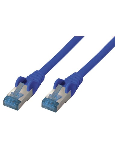 S-conn Cat6a, 0.5m Cable De Red 0,5 M S/ftp (s-stp) Azul