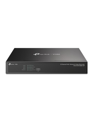 Nvr Vigi Tp-link Vigi Nvr1008h-8p 08ch Poe Bay 1hdd H265+