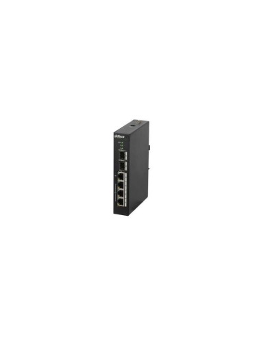 Dahua Pfs4206-4p-96 Switch Rango Temp Extendida Poe 3 Puertos 10/100 + 1 Puerto Gigabit + 2sfp 96w 802.3at Manejable Layer2