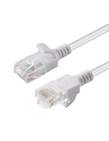 Microconnect V-utp6a05w-slim Cable De Red Blanco 5 M Cat6a U/utp [utp]