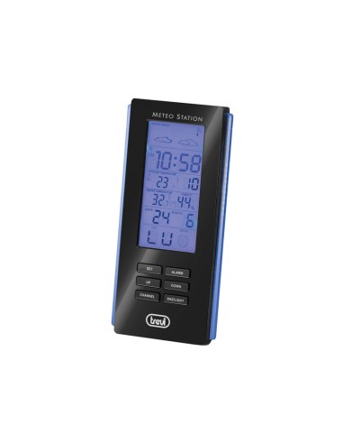 Weather Station With External Sensor Trevi Me 3108 Rc Black