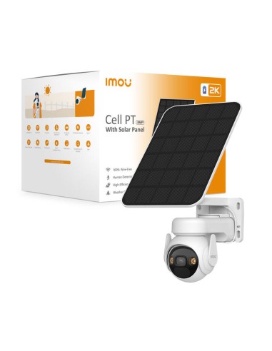 Cámara Imou Cell Pt Solar Kit Almohadilla  De Seguridad Ip Exterior 2304 X 1296 Pixeles Pared