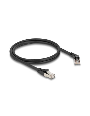 Delock Rj45 Cable De Red Cat.6a S/ftp Macho A Macho Gerade 1 M Negro