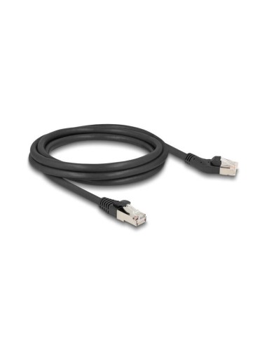 Delock Rj45 Cable De Red Cat.6a S/ftp Machot A Macho Gerade 2 M Negro