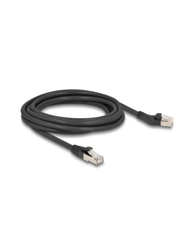 Delock Rj45 Cable De Red Cat.6a S/ftp Macho A Macho Gerade 3 M Negro