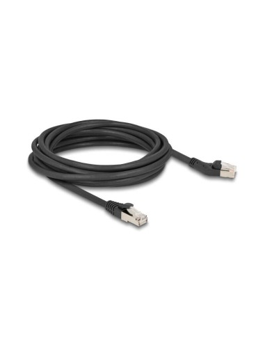 Delock Rj45 Cable De Red Cat.6a S/ftp Macho A Macho Gerade 5 M Negro