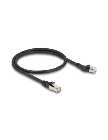 Delock Rj45 Cable De Red Cat.8.1 S/ftp Macho 45° Nach Links Angular