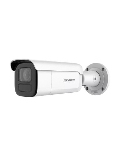 Cámara Bullet Ip 8mp Varifocal Motorizada 2.8-12mm Acusense Ip67 Ik10 Wdr120 Anticorrosión Ir60 E/s Alarma Audio Hikvision