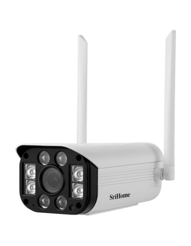 Cámara De Seguridad Srihome Sh031-e 4g/lte  Fullhd+ 60º Blanco