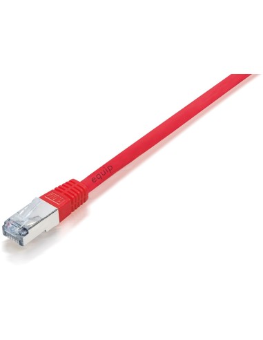 Cable De Red Apantallado F/utp Categoria 5e 1m Color Rojo