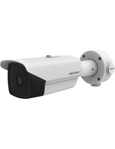 Hikvision Cámara Térmica Ip Bullet 35mm 384x288 Ip67 12/24v/poe. Medición Temperatura, Audio, Alarma