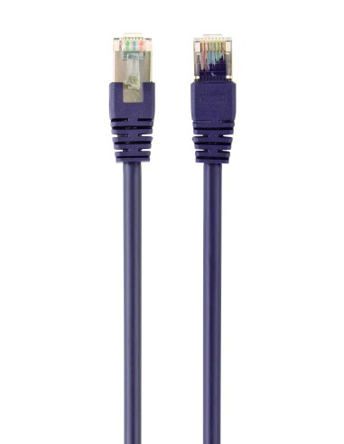 Gembird Cable De Red Rj45, Cat. 6a,ftp, Lszh, 1m, Purpura