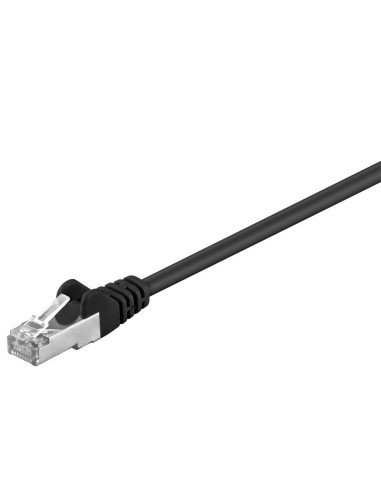 Goobay Cable De Red Cat5e  7,5m Negro Sf/utp 2xrj45, Pvc, Cca