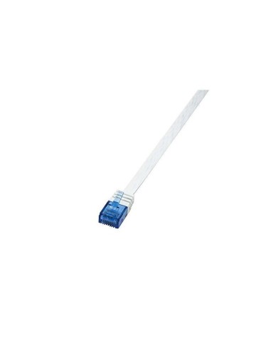 Logilink Cable De Red Utp Cat6 0.50m Plano Blanco Cf2021u