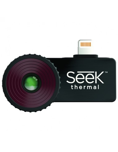 Seek Thermal Lq-aaax Cámara Térmica Vanadium Oxide Uncooled Focal Plane Arrays 320 X 240 Pixeles Negro