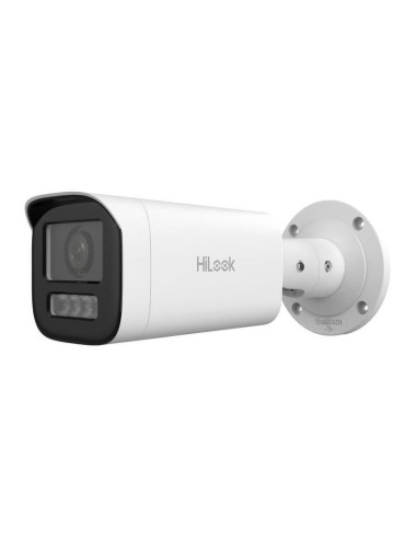 Cámara Ip Bullet 4mp 2.8 - 12 Mm Ip67 Luz Blanca Ir 50 Mic Detección De Personas Y Vehículos Motion Detection 2.0