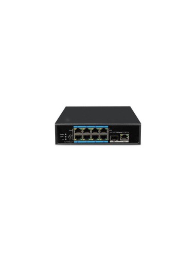 Utepo Utp7108e-poe Switch Poe+ Watchdog 8 Puertos 10/100 + 2 Uplink 10/100/1000 (sfp+rj45) / 120w 802.3af/at 6kv - Modo Cctv ...