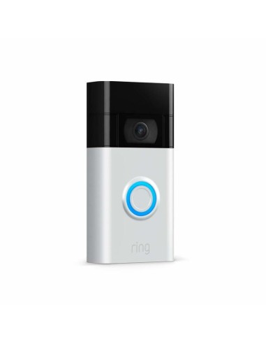 Timbre Inteligente Ring Video Doorbell  Con Cámara 2ª Generación Inalámbrico 802.11b/g/n 2.4 Ghz Níquel Satinado