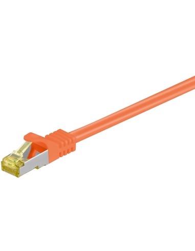 Goobay Rj-45 Cat7 10m Cable De Red Naranja S/ftp (s-stp)