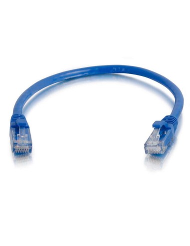 Cable C2g  De Conexión De Red De 2 M Cat5e Sin Blindaje Y Con Funda (utp), Color Azul