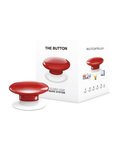 Fibaro The Button Botón De Alarma De Pánico Inalámbrico