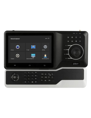 Dahua Nkb5200-f Joystick Con Pantalla Touch 10.1" Ip Rs485 Usb 1xhdmi Control Ptz 12vdc + Extension Teclado