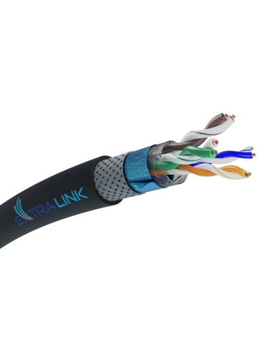 Extralink Cat5e Sftp (sf/utp) V2 Outdoor Twisted Pair 305m