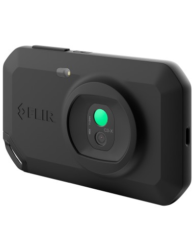 Cámara De Imagen Térmica Flir C3-x Negro 1800 Mah óxido De Vanadio Matrices De Plano Focal No Refrigerado Pantalla Incorpo...