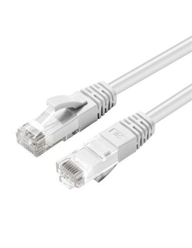 U/utp Cat6 0.3m White Lszh Unshielded Network Cable,