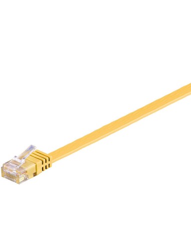 Cable Goobay Rj-45 Cat6 0.5m De Red Amarillo 0,5 M U/utp (utp)