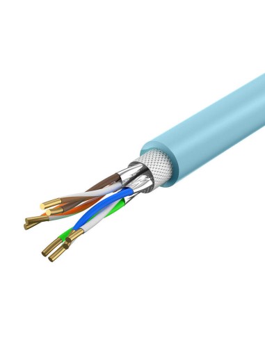 Cable  Unitek De Par Trenzado Lszh Cat. 6a S/ftp 305 Metros