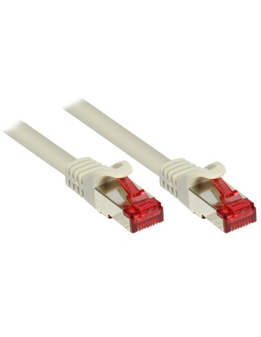 Cable De Red Alcasa 10m Cat6 S/ftp  Gris S/ftp (s-stp)