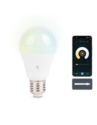 Ksix Smartled Bombilla Inteligente - Cct - 9w - A60