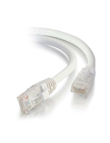 Cable C2g  De Conexión De Red De 2 M Cat5e Sin Blindaje Y Con Funda (utp), Color Blanco