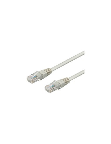 Goobay 95635 Latiguillo Cat 5e, U/utp, Gris, 25 M