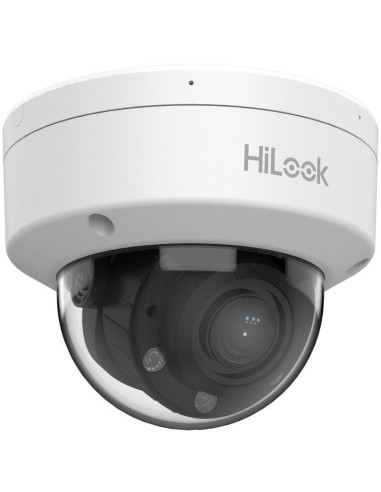 Camara  Hilook Dome Ipc-d640ha-lzu F2.8-12 (4 Mp, 30 M. Ir, 30 M. Led, Hybrid Light), White