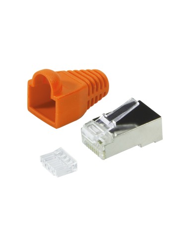 Logilink Mp0022o Conector Rj-45 Naranja