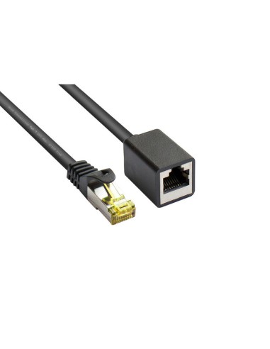 Cable Good Connections De Redverl. M. Cat.7 Rk Negro 0,5m