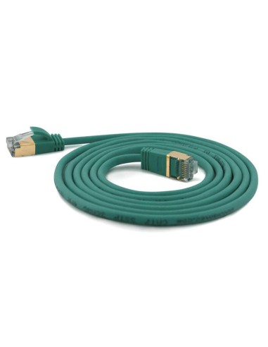 Cable Wantec 7214 De Red Verde 0,5 M Cat7 S/ftp (s-stp)