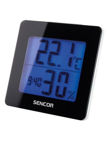 Sencor Sws 1500 B Estación Meteorológica Digital Negro Lcd Batería