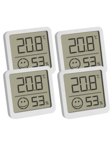 Tfa-dostmann 30.5053.02.04 Termómetro Ambiental Estación Meteorológica Electrónica Interior Blanco