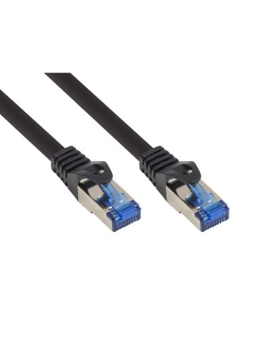 Cable  Good Connections Cat.6a De Red Smartflex Hf Negro 1m